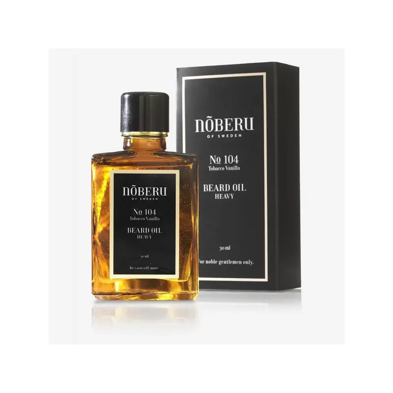 Noberu Of Sweden Tobacco & Vanilla Heavy Beard Oil 30ml