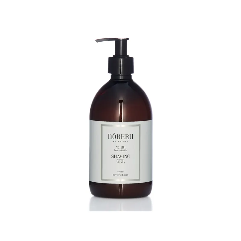 Noberu of Sweden Tobacco Vanilla Shaving Gel 500ml
