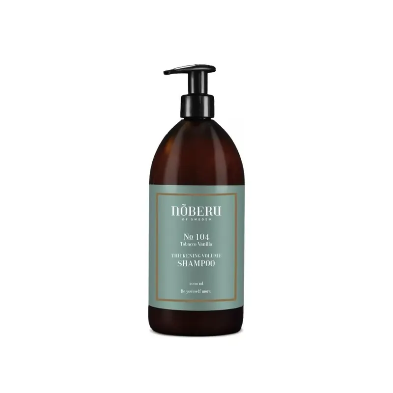 Noberu of Sweden Tobacco Vanilla Volume Shampoo 1 L