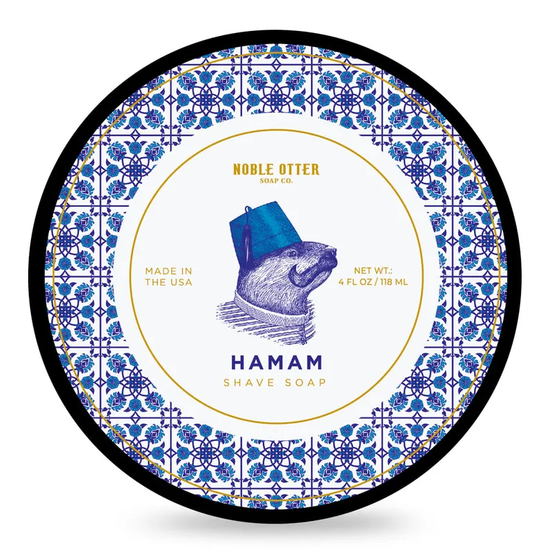 Noble Otter sapone da barba Hamam 118ml