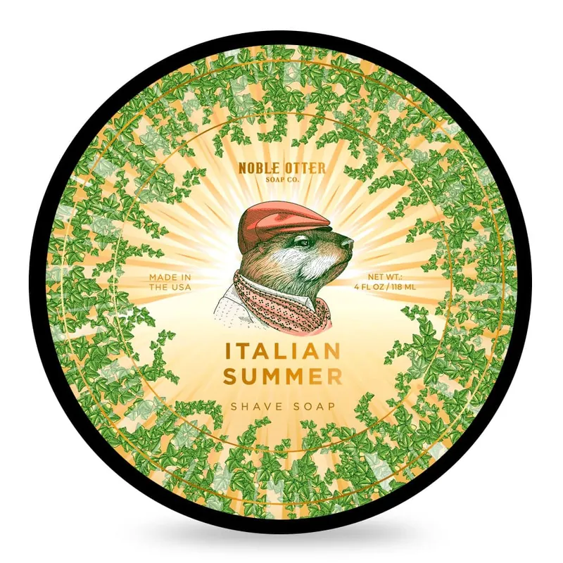 Noble Otter sapone da barba Italian Summer 118ml