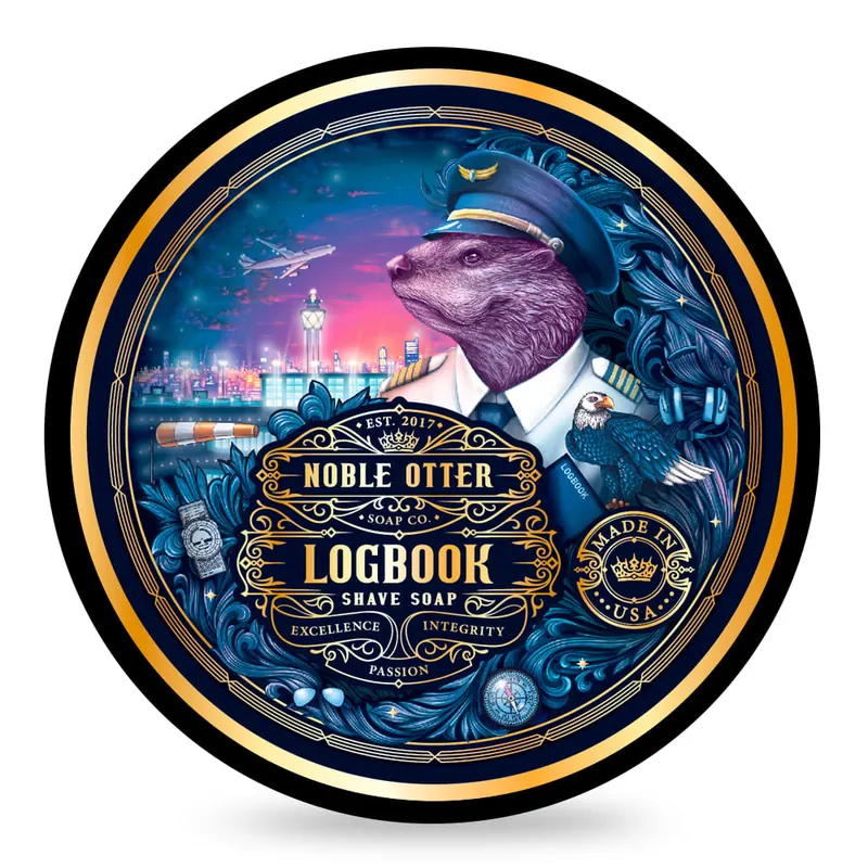 Noble Otter sapone da barba Logbook 118ml