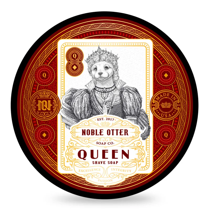 Noble Otter sapone da barba Queen 118ml