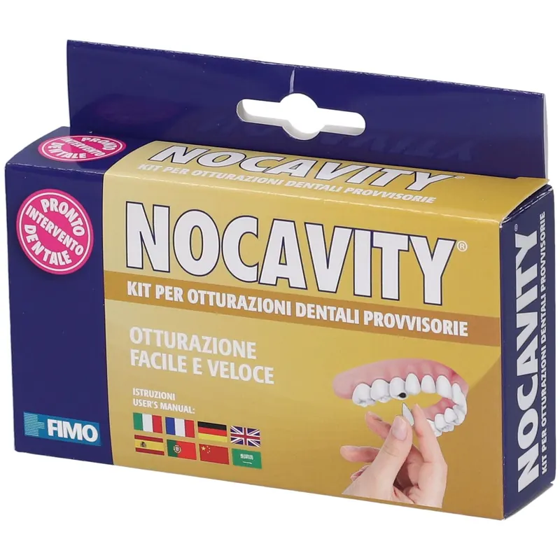 Nocavity® Kit per Otturazioni Dentali Provvisorie