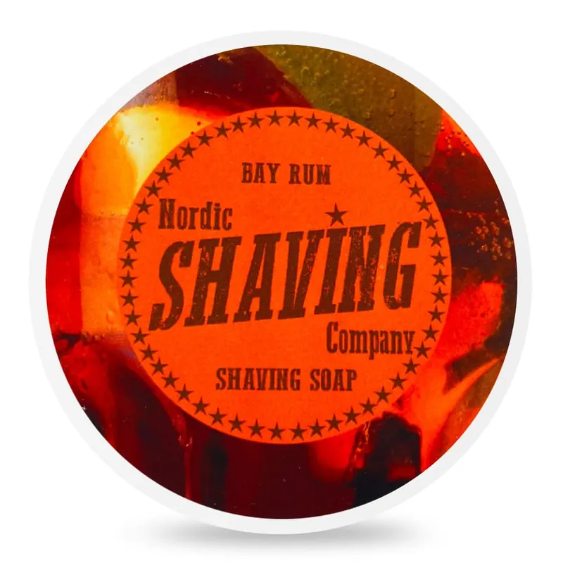Nordic Shaving Company sapone da barba Bay Rum 114g