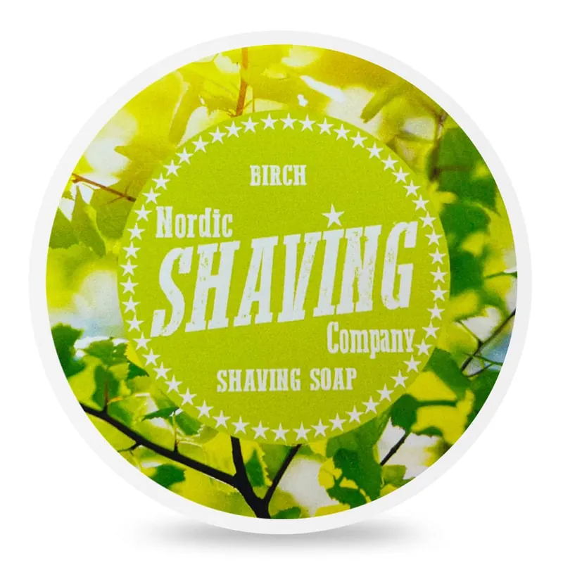 Nordic Shaving Company sapone da barba Birch 114g