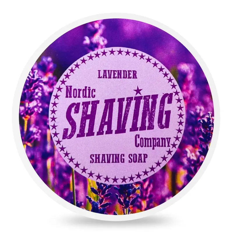 Nordic Shaving Company sapone da barba Lavender 140g