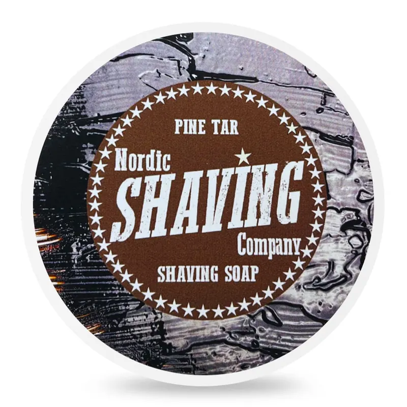 Nordic Shaving Company sapone da barba Pine Tar 114g