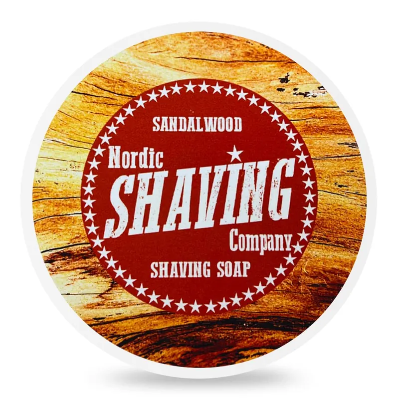 Nordic Shaving Company sapone da barba Sandalwood 114g