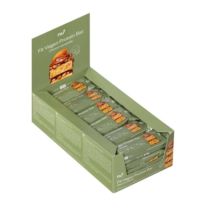 nu3 Fit Vegan Protein Bar Almond-Choc Crisp