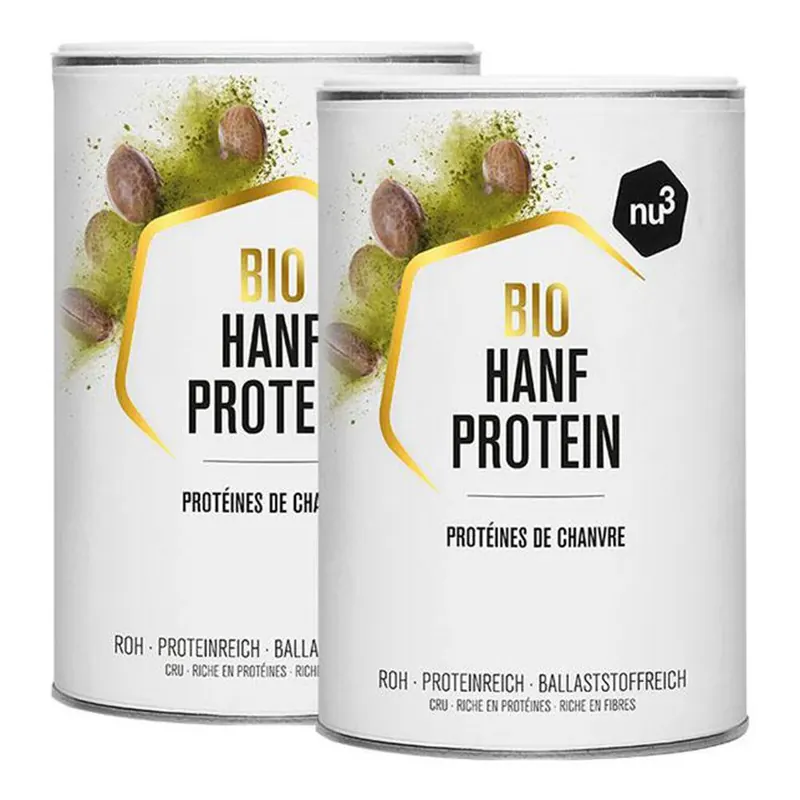 nu3 Proteine di Canapa Bio Set da 2
