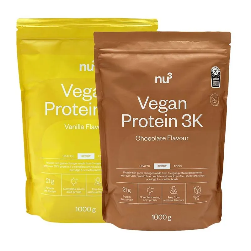 nu3 Vegan Protein 3K Vanilla + Chocolate
