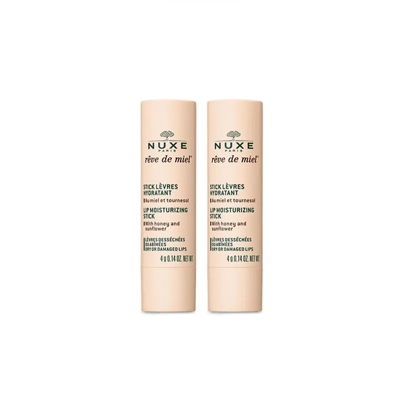 NUXE Stick Labbra Idratante Rêve de Miel® Offerta Speciale Set da 2
