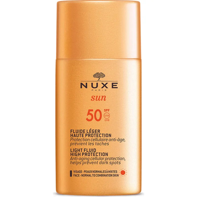 NUXE SUN Light Fluid High Protection SPF50 Face, 50 ml