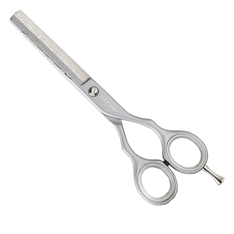 Offerta – Kiepe forbici per sfoltire i capelli Luxury Silver mezza lama 5.5″