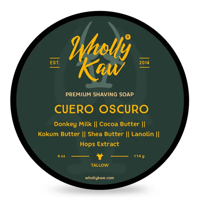 Offerta – Wholly Kaw sapone da barba Cuero Oscuro 114gr