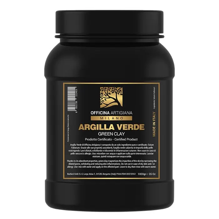 Officina Artigiana argilla verde ventilata 1kg
