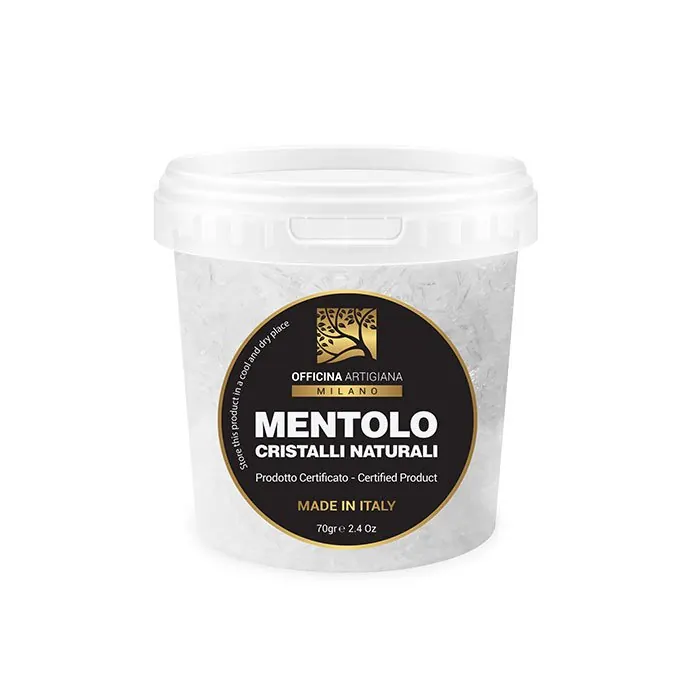 Officina artigiana cristalli di mentolo 70gr