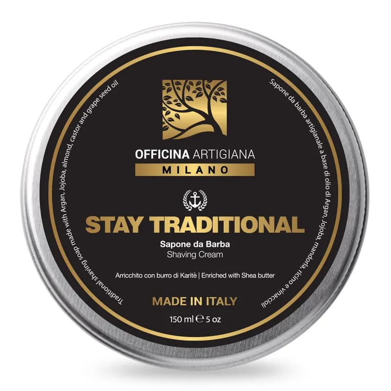 Officina Artigiana sapone da barba Stay Traditional 150ml