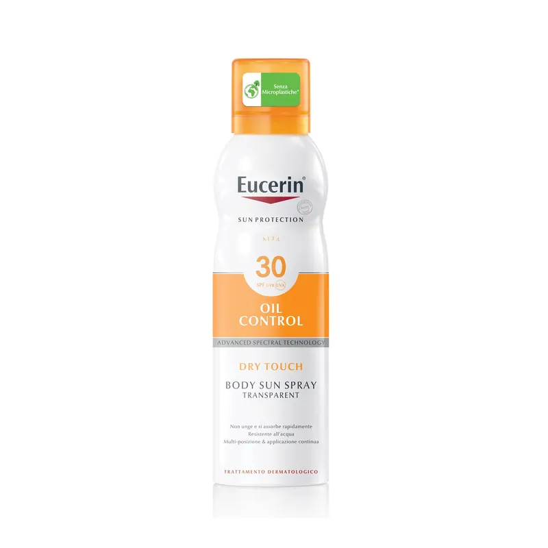Oil Control Sun Spray Transparent Dry Touch SPF30 EUCERIN | Pinalli