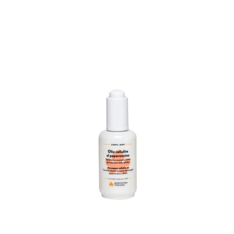 Olio cellulite al peperoncino BIOFFICINA TOSCANA | Pinalli