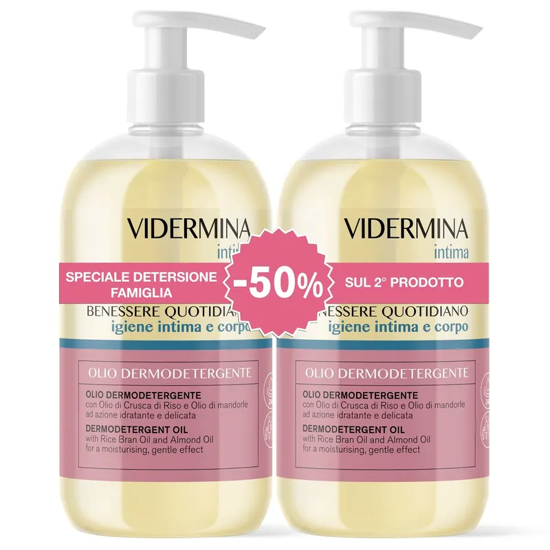 Olio Dermodetergente Igiene Intima e Corpo VIDERMINA | Pinalli