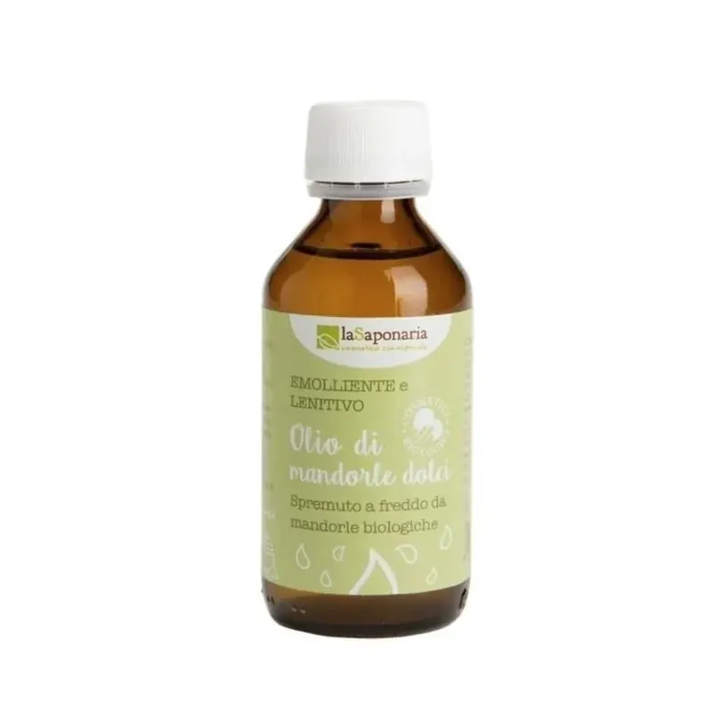 Olio di mandorle dolci bio 100ml LA SAPONARIA | Pinalli