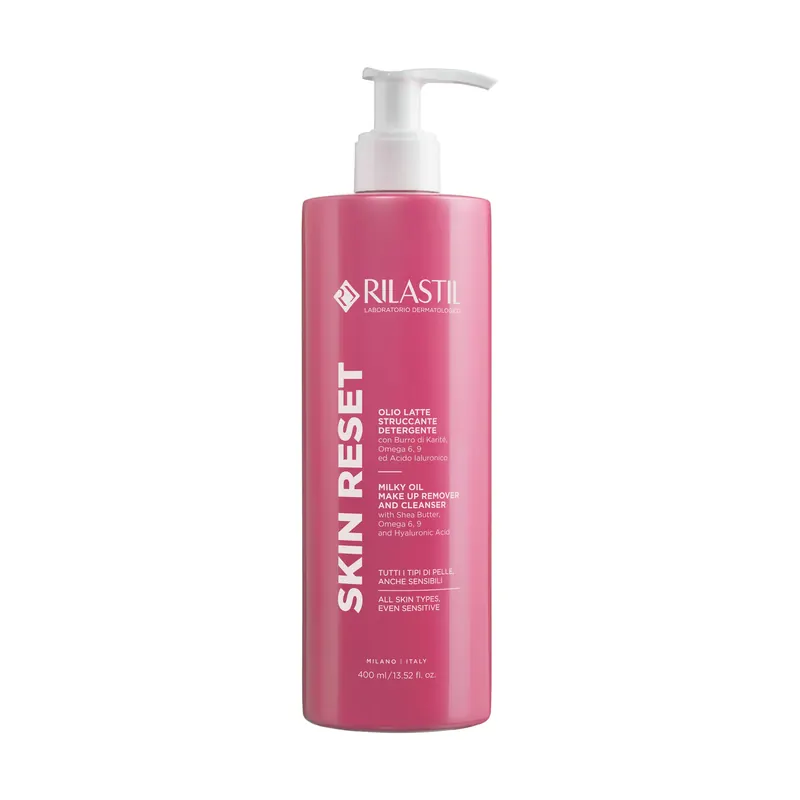Olio Latte struccante detergente 400ml RILASTIL | Pinalli