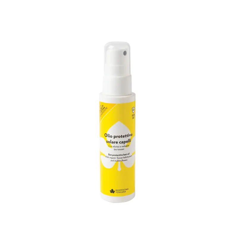Olio protettivo solare capelli BIOFFICINA TOSCANA | Pinalli