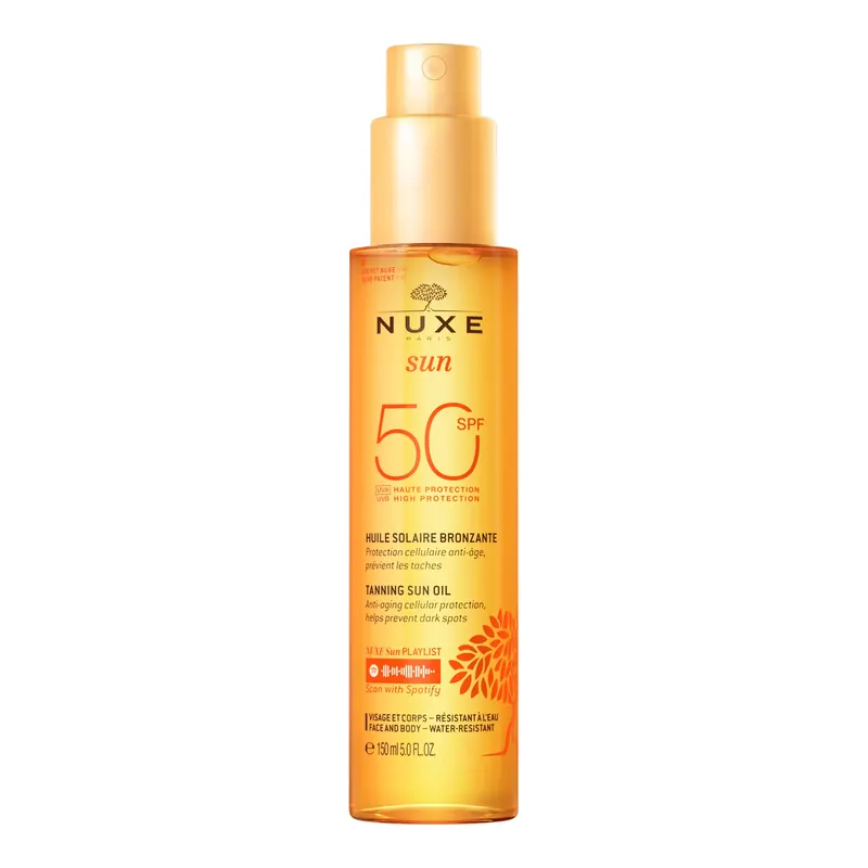 Olio Solare Viso E Corpo SPF50 150ml NUXE | Pinalli