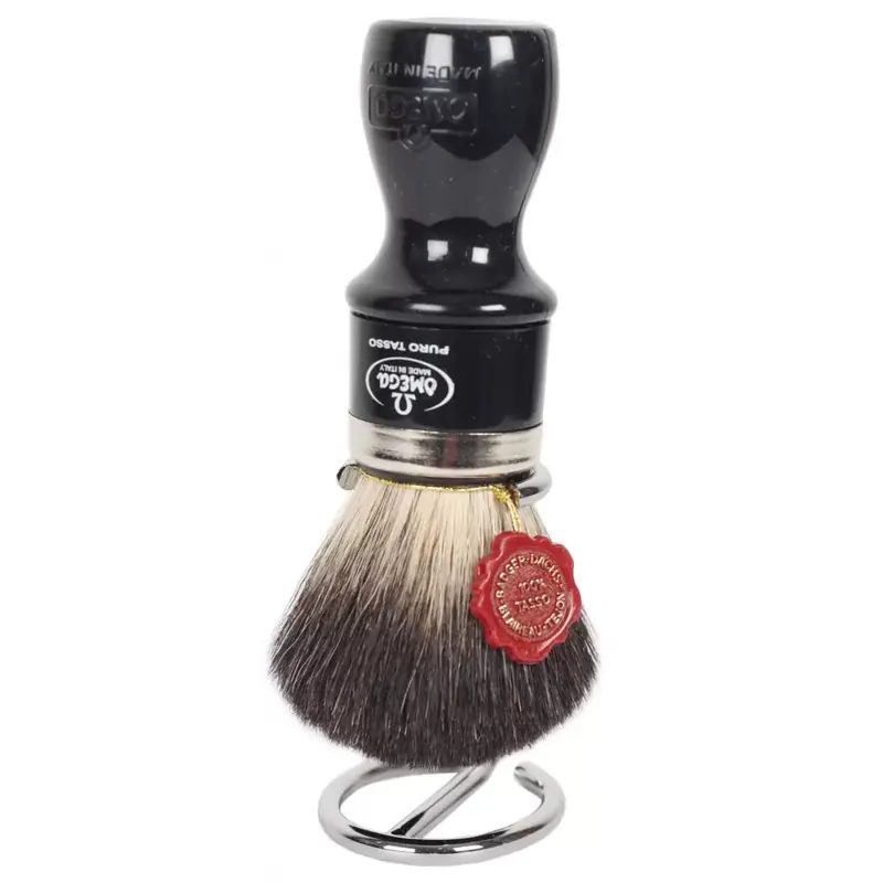 Omega Best Badger Shaving Brush with Stand