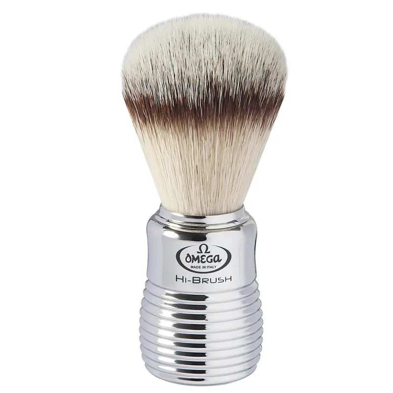Omega Hi-Brush 0146113 pennello da barba in fibra sintetica