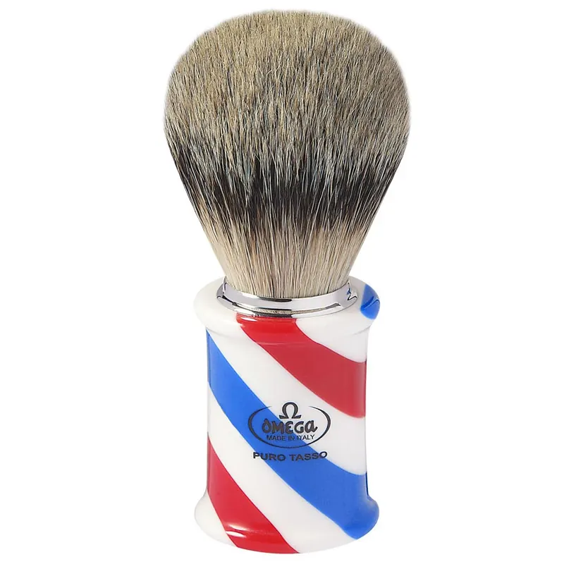 Omega pennello da barba in tasso