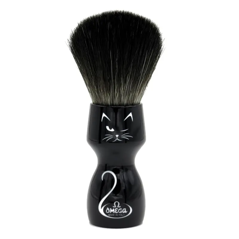 Omega pennello da barba sintetico Omegatto THE KIT