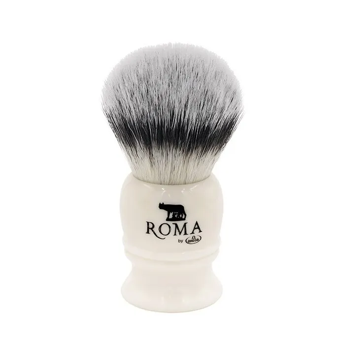 Omega pennello da barba sintetico Roma Lupa Capitolina