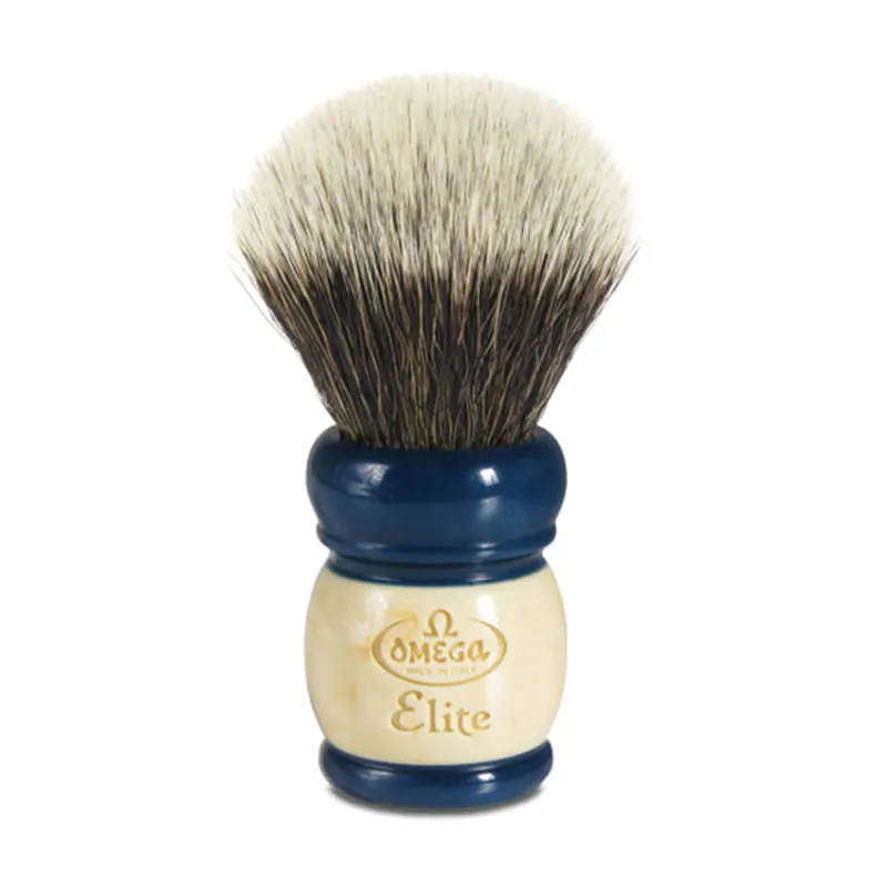Omega pennello da barba sintetico Vintage Edition Elite