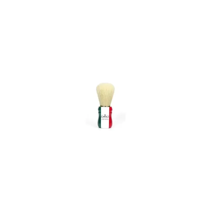 Omega Pure Bristle Italian Flag Shaving Brush