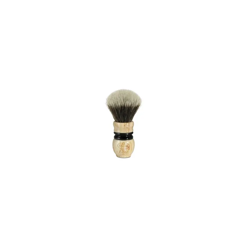 Omega Synthetic Fiber Shaving Brush 1921 Elite Vintage Edition
