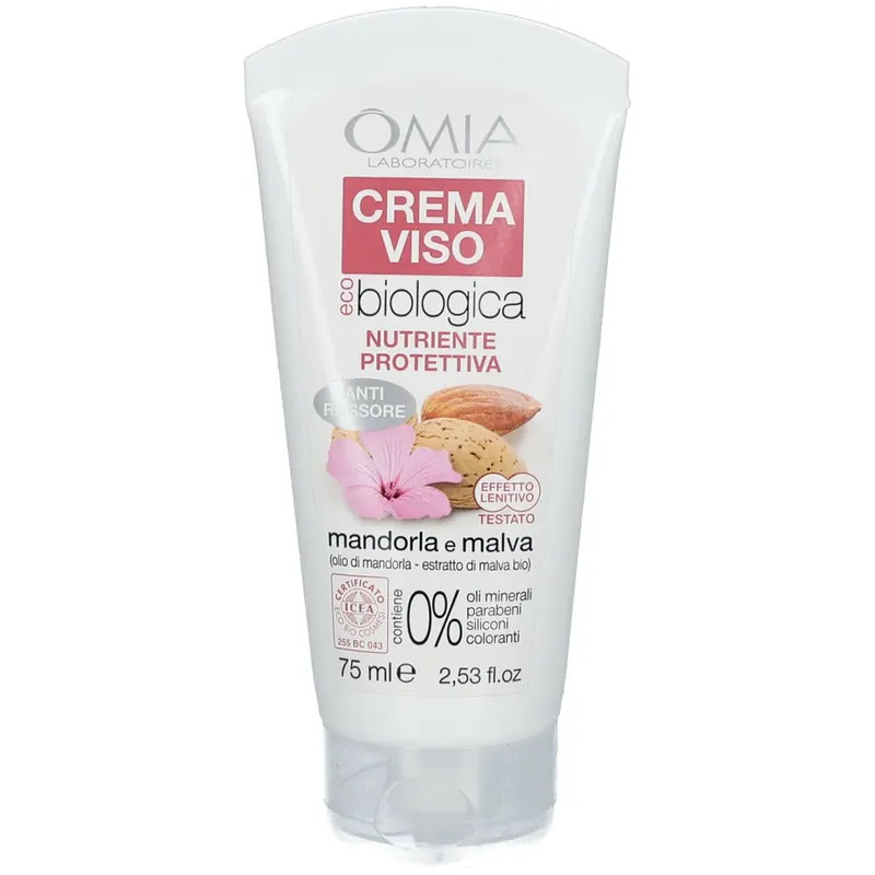 OMIA Crema Viso Biologica Mandorla e Malva