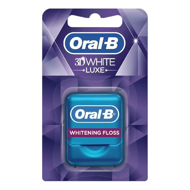 Oral-B 3DWhite Filo interdentale da 35 m - Menta Brillante