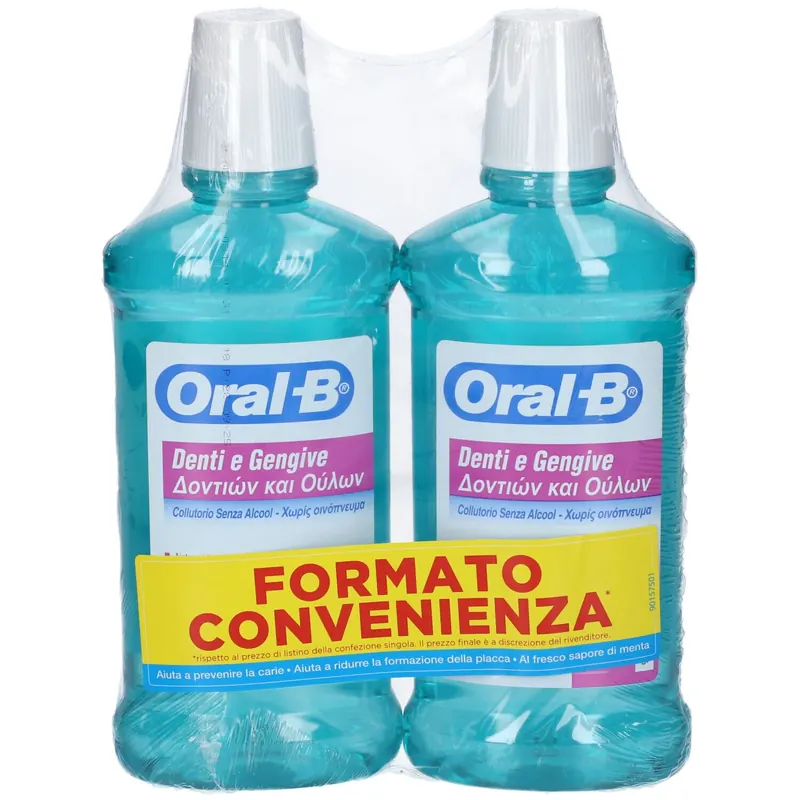 Oral-B Collutorio Denti E Gengive Senza Alcol