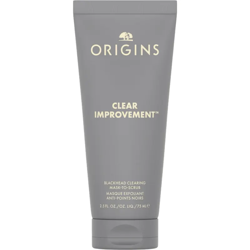 Origins Clear Improvement™ Blackhead Clearing Mask-to-Scrub, 75 ml