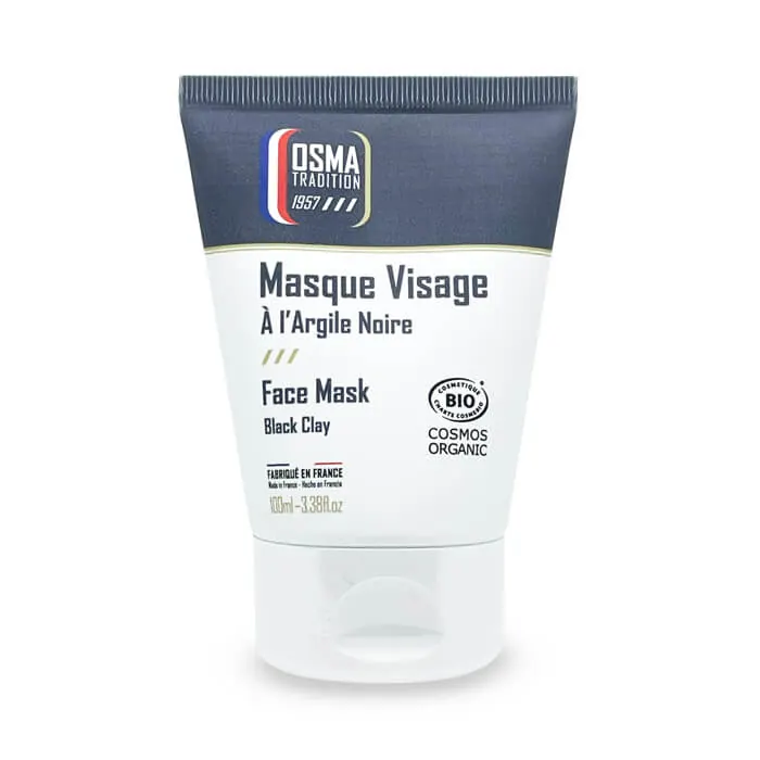 Osma maschera viso all’argilla nera 100ml
