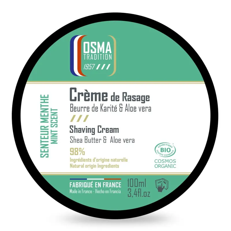 Osma Tradition crema da barba Mint 100ml