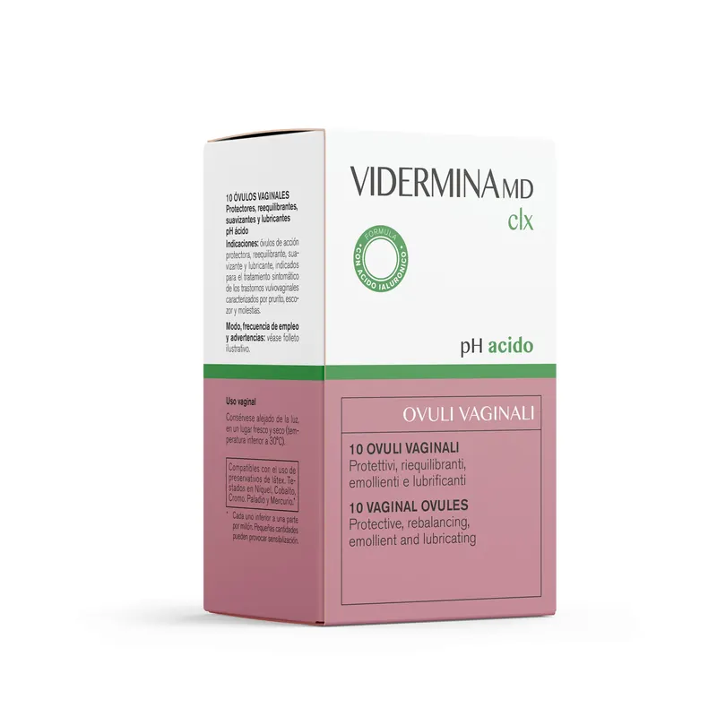 Ovuli Vaginali pH acido 10x3g VIDERMINA | Pinalli