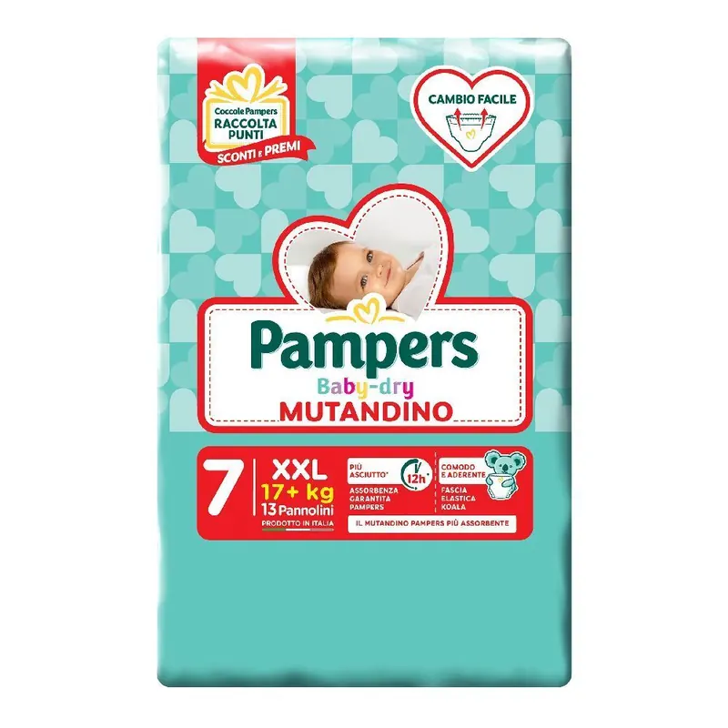 Pampers Baby-Dry Mutandino XXL