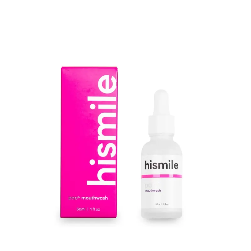 PAP+ Whitening Mouthwash 30ml HISMILE | Pinalli