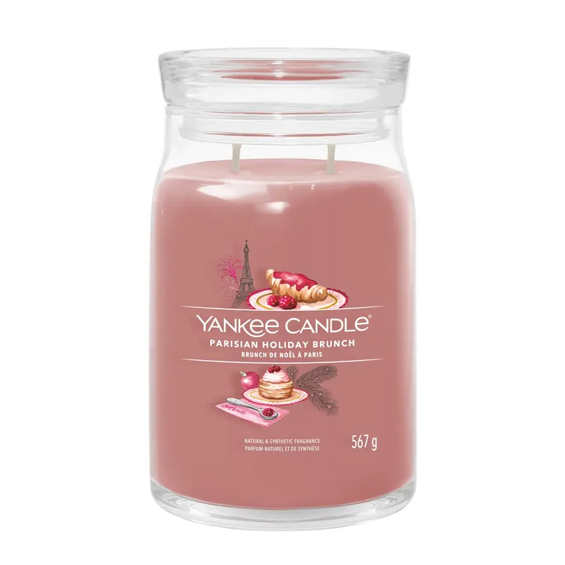 Parisian Holiday Brunch LARGE YANKEE CANDLE | Pinalli