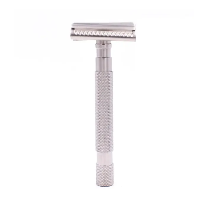 Parker rasoio di sicurezza satin chrome semi slant