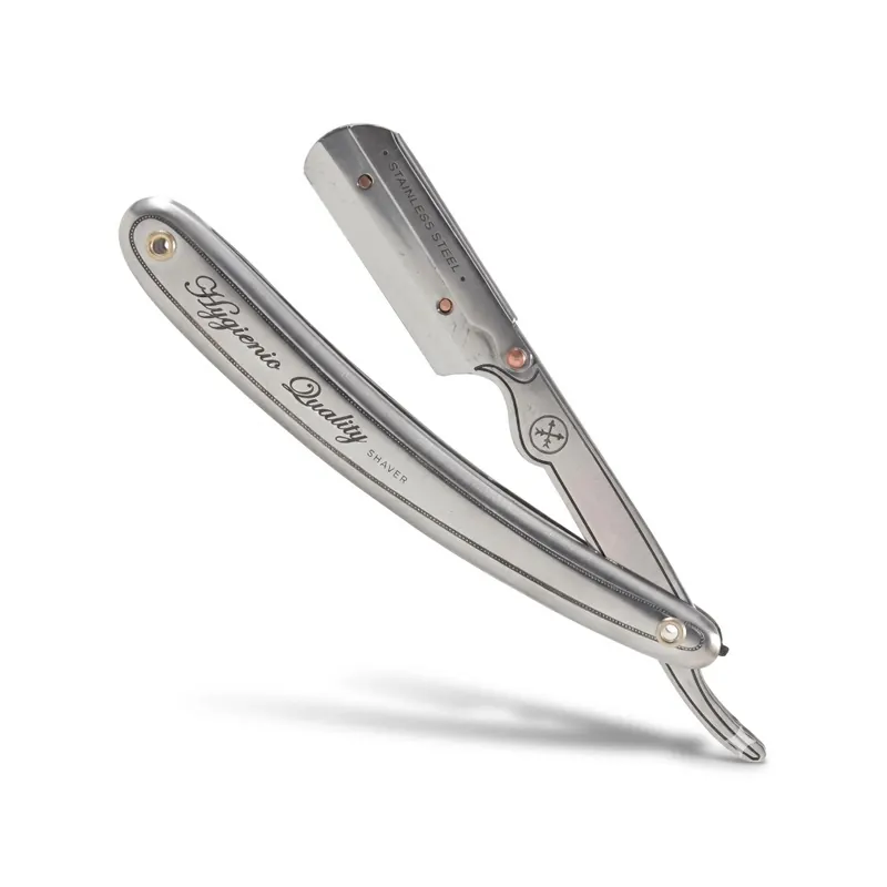 Parker SR1 Stainle Steel Barber Straight Razor ''Shavette''